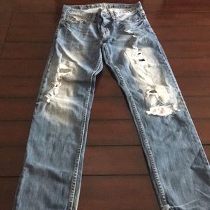 Mossimo Supply Co Torn Jeans